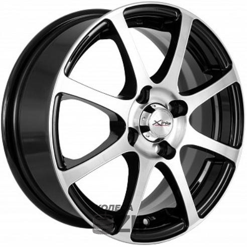 колесные диски X'trike X-114 5.5x14 4*100 ET45 DIA67.1 BKFP Литой