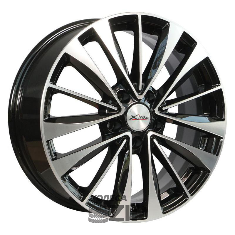 колесные диски X'trike X-126 7x17 5*114.3 ET45 DIA67.1 BKFP Литой
