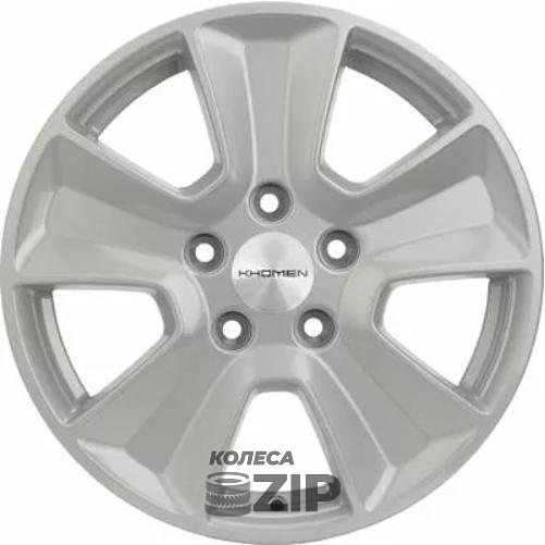 колесные диски Khomen KHW 1601 6.5x16 5*114.3 ET50 DIA67.1 F-Silver Литой