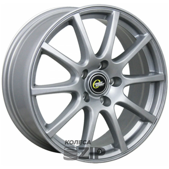 колесные диски Cross Street CR-16 6x15 5*108 ET38 DIA67.1 Silver Литой