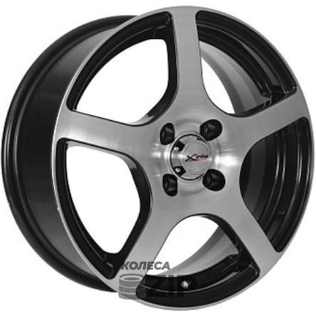 колесные диски X'trike X-118 6x15 4*100 ET45 DIA60.1 BKFP Литой