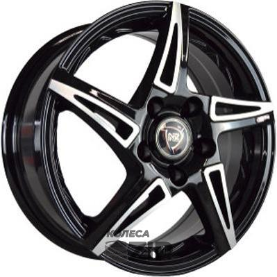 колесные диски NZ SH661 6.5x16 5*112 ET50 DIA57.1 BKF Литой