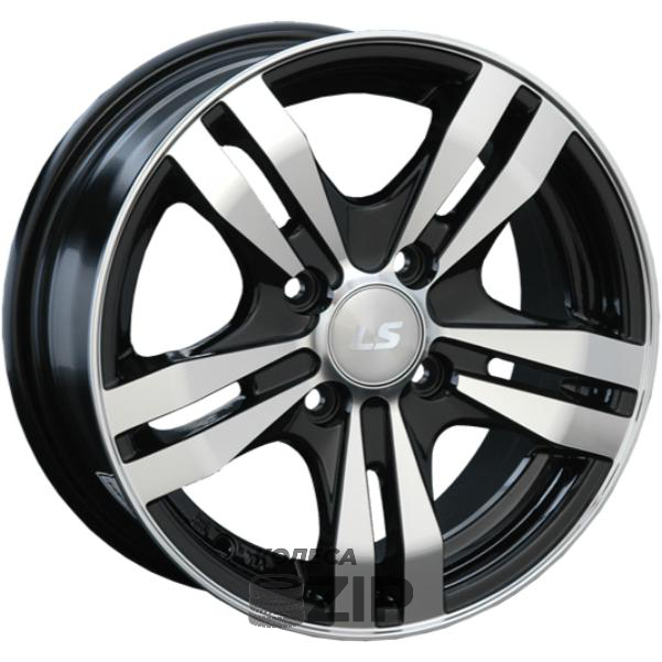 колесные диски LS 142 6.5x15 4*108 ET27 DIA65.1 BKF Литой