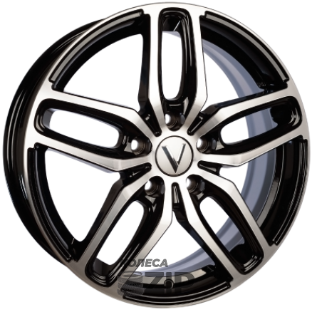 колесные диски Vector B199 6.5x17 4*100 ET41 DIA60.1 BFP Литой