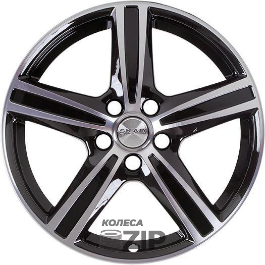 колесные диски Скад Адмирал 6.5x17 5*114.3 ET45 DIA60.1 Алмаз Литой
