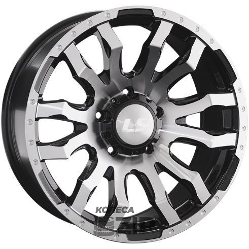 колесные диски LS 1294 9x20 6*139.7 ET20 DIA100.1 BKF Литой