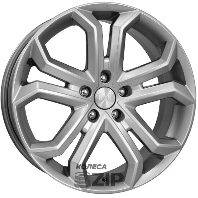 колесные диски K&K Пандора 8.5x19 5*114.3 ET35 DIA60.1 Блэк платинум Литой