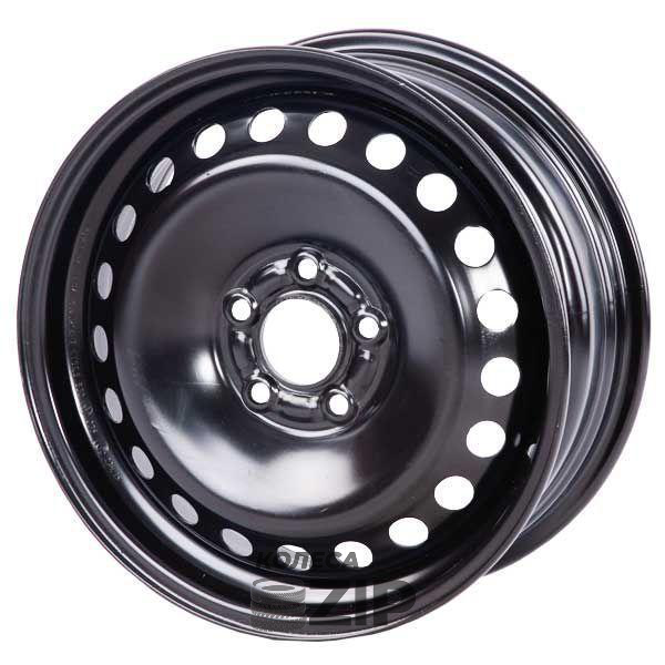 колесные диски ТЗСК Chevrolet Aveo 6x15 5*105 ET39 DIA56.6 Black Штампованный