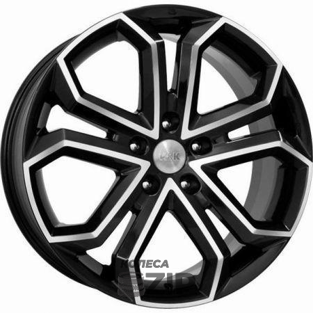 колесные диски K&K Пандора 8.5x19 5*110 ET35 DIA65.1 Алмаз черный Литой