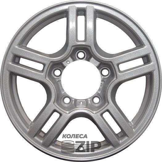 колесные диски K&K УАЗ-Патриот 7x16 5*139.7 ET35 DIA108.6 Сильвер F Литой