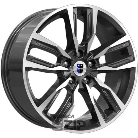 колесные диски K&K Борэй 8x18 5*120 ET30 DIA72.6 Алмаз черный Литой