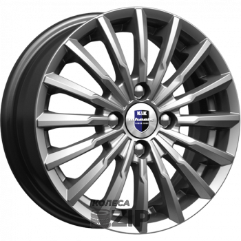 колесные диски K&K Акцент 7x17 4*100 ET45 DIA67.1 Дарк платинум Литой