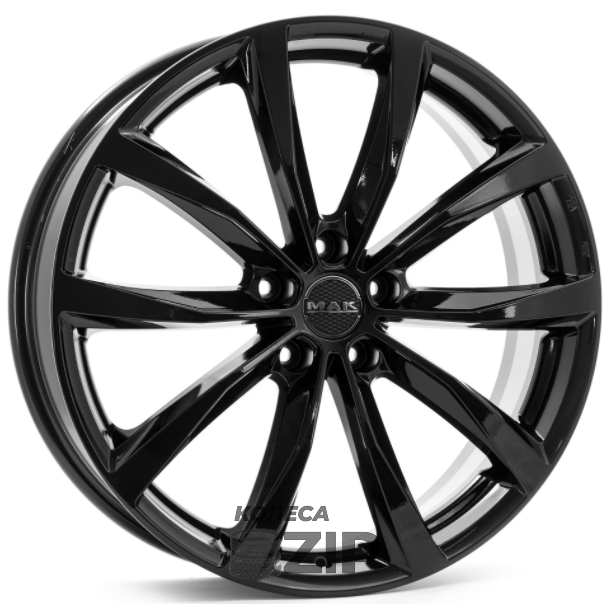 колесные диски MAK Wolf 7.5x18 5*114.3 ET35 DIA76.1 Gloss Black Литой