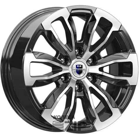 колесные диски K&K Меконг 7.5x18 6*139.7 ET36 DIA100.1 Алмаз черный Литой