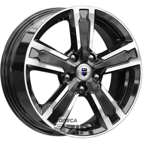 колесные диски K&K Оклахома 6.5x16 5*114.3 ET45 DIA54.1 Алмаз черный Литой