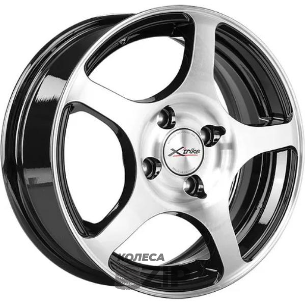 колесные диски X'trike X-103 5.5x14 4*100 ET45 DIA67.1 BKFP Литой