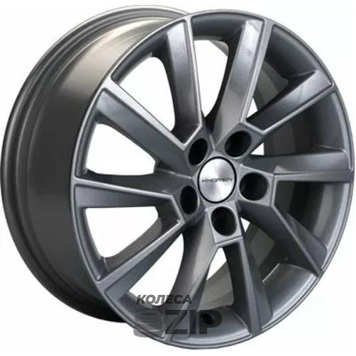 колесные диски Khomen KHW 1507 6x15 5*100 ET38 DIA57.1 Gray Литой
