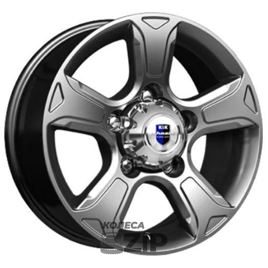 колесные диски K&K Атлант 7x16 5*139.7 ET35 DIA98 Блэк платинум Литой