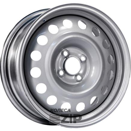 колесные диски Trebl X40915 6x15 4*100 ET40 DIA60.1 Silver Штампованный