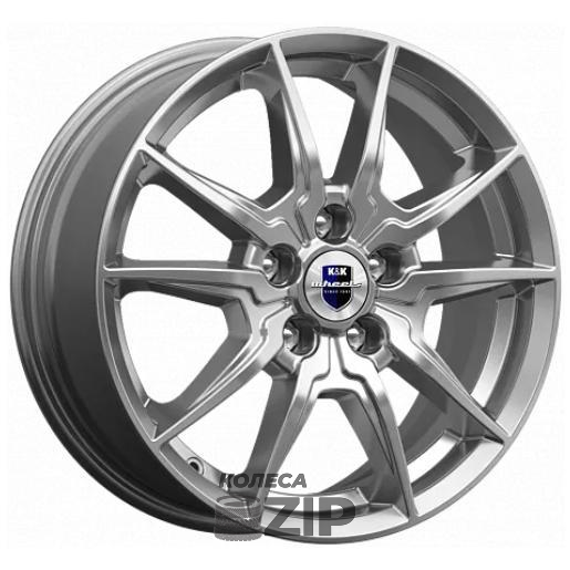 колесные диски K&K Адамар 6.5x16 5*100 ET40 DIA67.1 Дарк платинум Литой