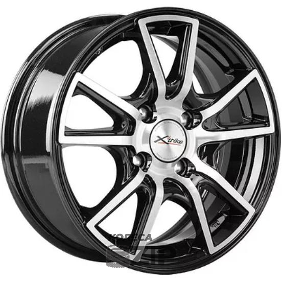 колесные диски X'trike X-104 6x14 4*100 ET38 DIA67.1 BKFP Литой