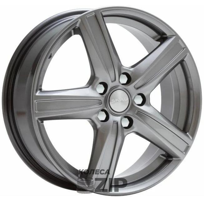 колесные диски Скад Адмирал 6.5x17 5*114.3 ET40 DIA66.1 Грей Литой