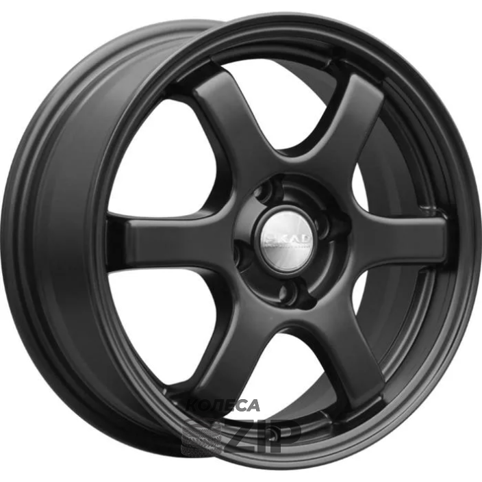 колесные диски Скад Киото 6x15 4*100 ET45 DIA67.1 Черный бархат Литой