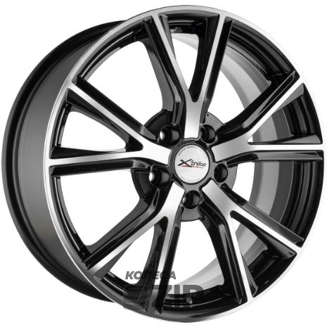 колесные диски X'trike X-122 7.5x18 5*114.3 ET35 DIA67.1 BKFP Литой