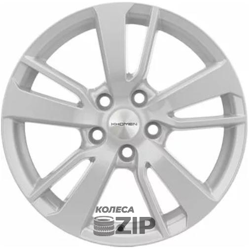 колесные диски Khomen KHW 1704 7x17 5*114.3 ET39 DIA60.1 F-Silver Литой