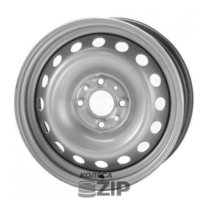 колесные диски Trebl X40021 6x15 4*98 ET35 DIA58.6 Silver Штампованный