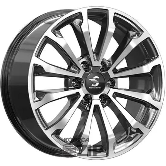 колесные диски K&K KP006 8.5x20 6*139.7 ET33 DIA75.1 Алмаз черный Литой