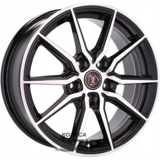 колесные диски NZ R-03 6.5x16 5*100 ET35 DIA57.1 BKF Литой