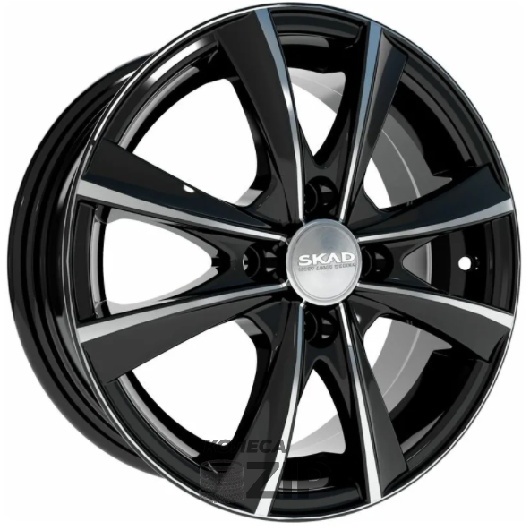колесные диски Скад Мальта 6x15 4*100 ET45 DIA67.1 Алмаз Литой