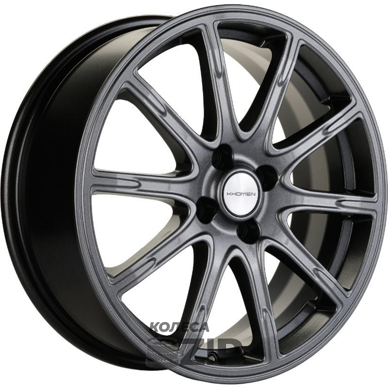 колесные диски Khomen KHW 1707 6.5x17 4*100 ET43 DIA60.1 Gray Литой