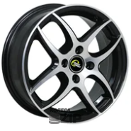 колесные диски Cross Street CR-18 6x15 4*114.3 ET44 DIA56.6 BKF Литой