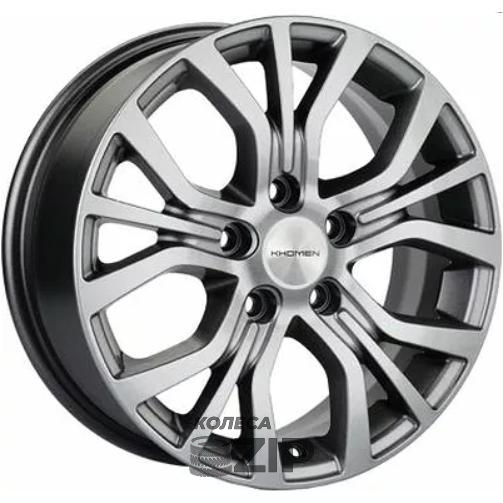 колесные диски Khomen KHW 1608 6.5x16 5*114.3 ET45 DIA67.1 G-Silver Литой