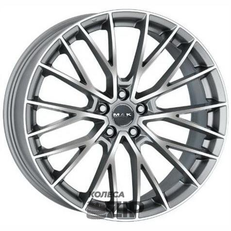 колесные диски MAK Speciale-D 9.5x19 5*110 ET42 DIA65.1 Graphite Mirror Face Литой