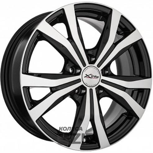 колесные диски X'trike X-119 6.5x16 5*114.3 ET45 DIA67.1 BKFP Литой