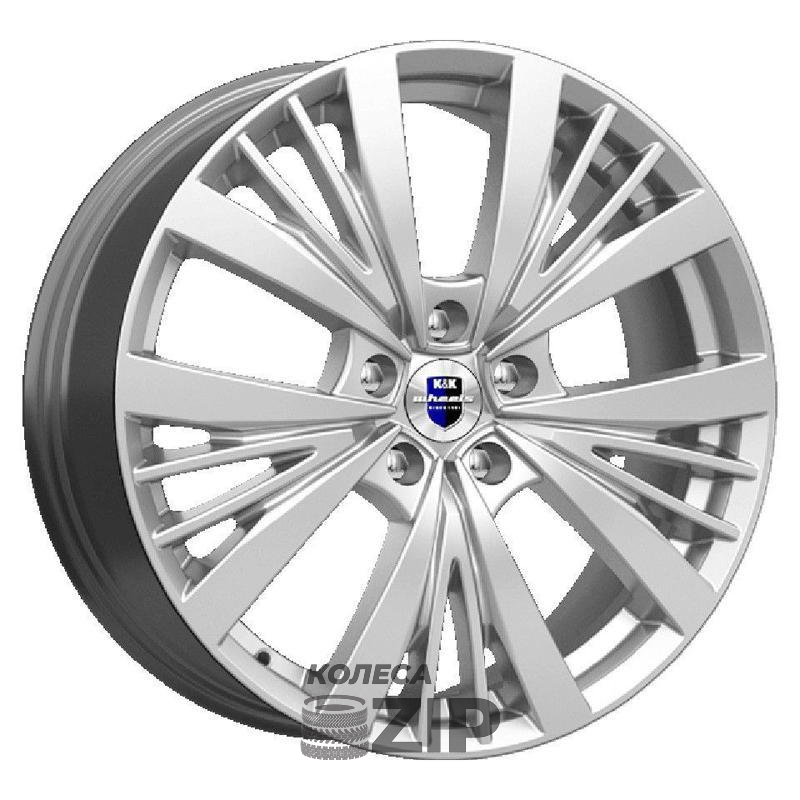 колесные диски K&K Марвел 7.5x19 5*114.3 ET35 DIA60.1 Сильвер Литой
