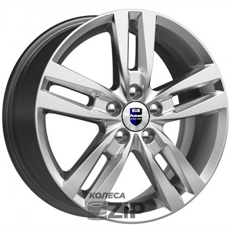 колесные диски K&K Rassvet 6.5x16 5*114.3 ET50 DIA67.1 Сильвер Литой