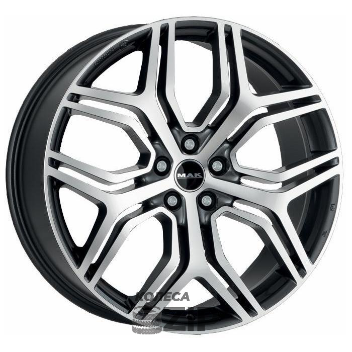 колесные диски MAK Kingdom 9.5x22 5*120 ET49 DIA72.6 Gunmetal Mirror Face Литой