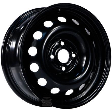 колесные диски Trebl X40915 6x15 4*100 ET40 DIA60.1 Black Штампованный