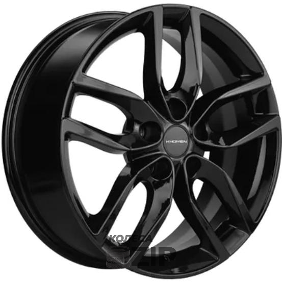 колесные диски Khomen KHW 1708 6.5x17 5*114.3 ET37 DIA66.6 Black Литой