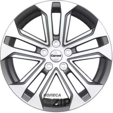 колесные диски Carwel Куж 7x18 5*108 ET33 DIA60.1 AGR Литой