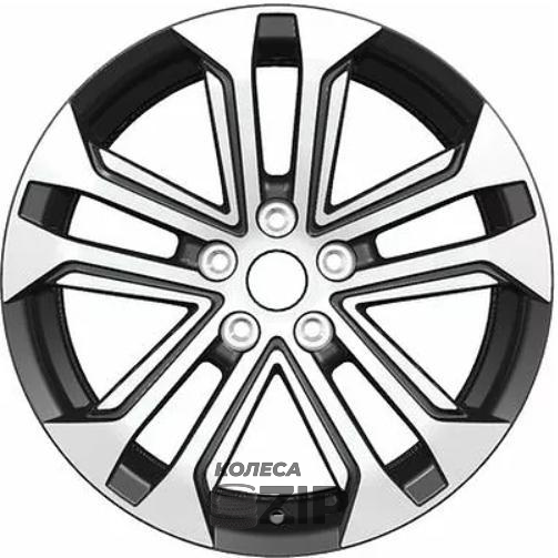 колесные диски Khomen KNW 1803 7x18 5*108 ET36 DIA65.1 Black-FP Литой