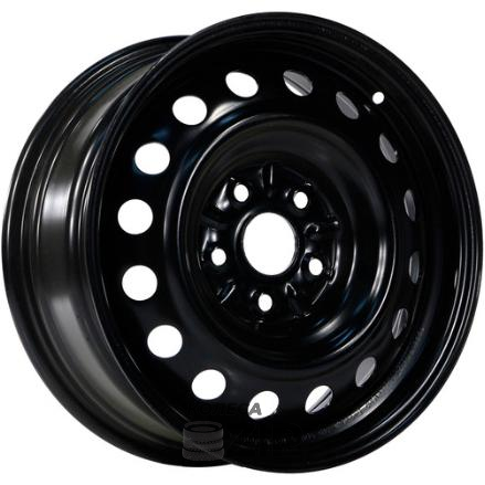 колесные диски Trebl 8000 6x15 5*100 ET43 DIA57.1 Black Штампованный