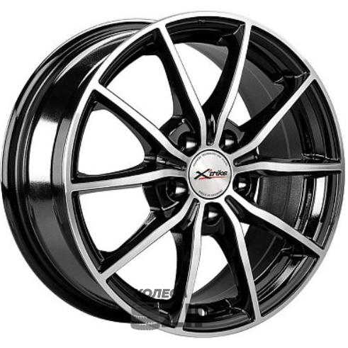 колесные диски X'trike X-111 6.5x15 5*110 ET35 DIA65.1 BKFP Литой