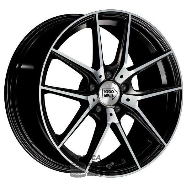 колесные диски 1000 Miglia MM041 6.5x16 5*114.3 ET42 DIA67.1 Black Polished Литой