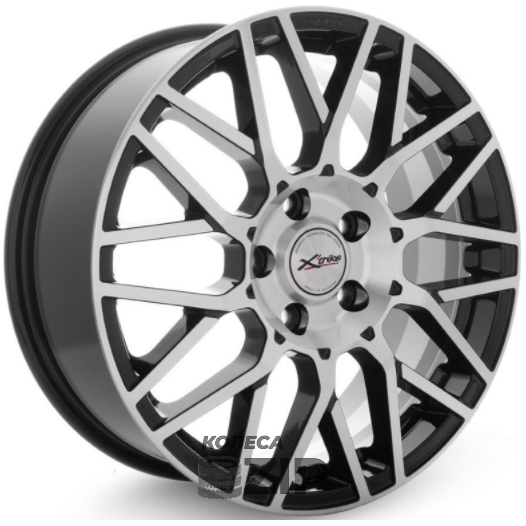 колесные диски X'trike X-131 7x17 4*100 ET37 DIA60.1 BKFP Литой