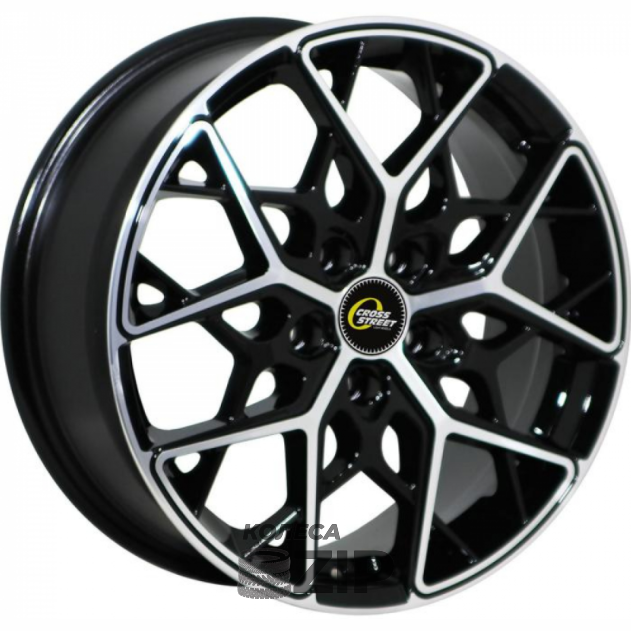 колесные диски Cross Street CR-20 6.5x16 5*114.3 ET43 DIA67.1 BKF Литой